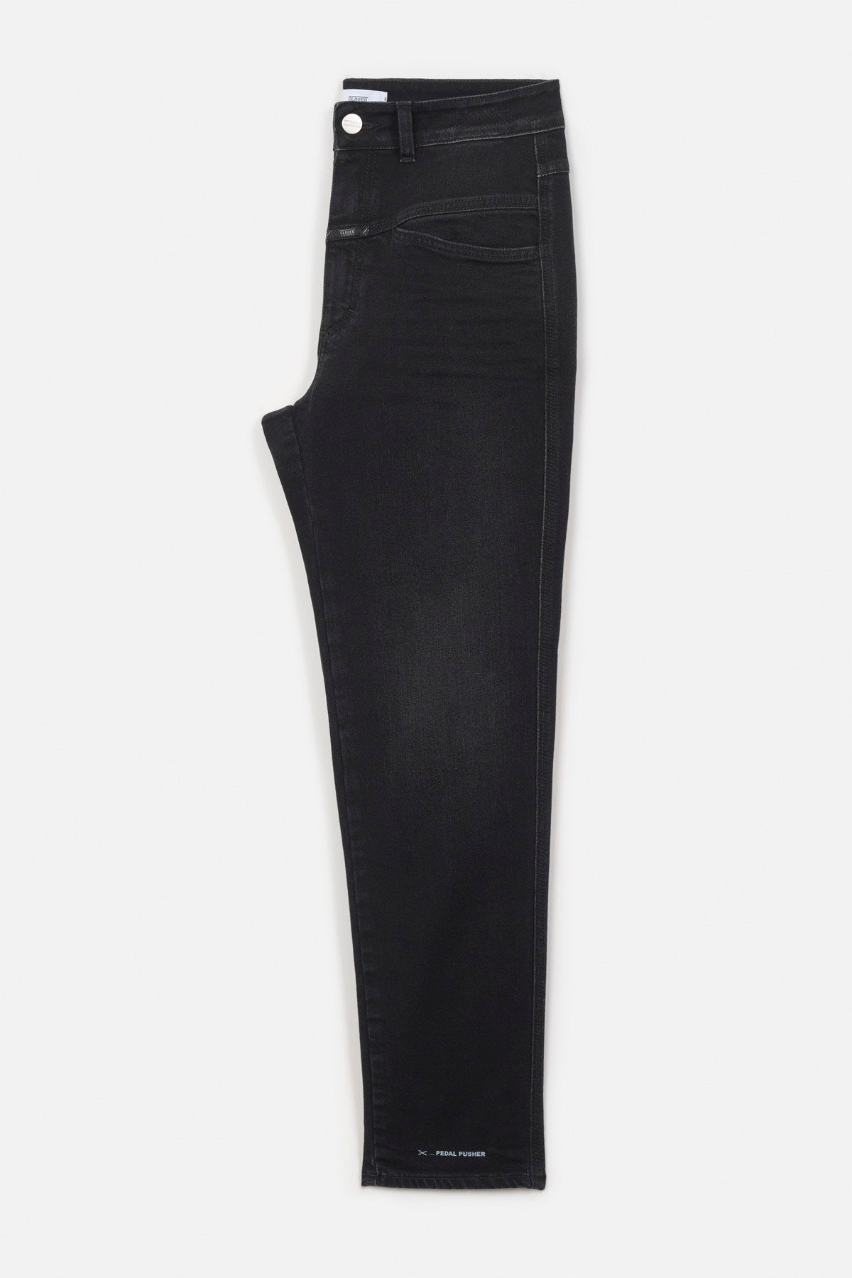 CLOSED PEDAL PUSHER COMFORT DENIM WASHED BLACK - S. LABELS