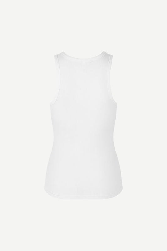 SAMSOE ALEXO TANK WHITE - S. LABELS