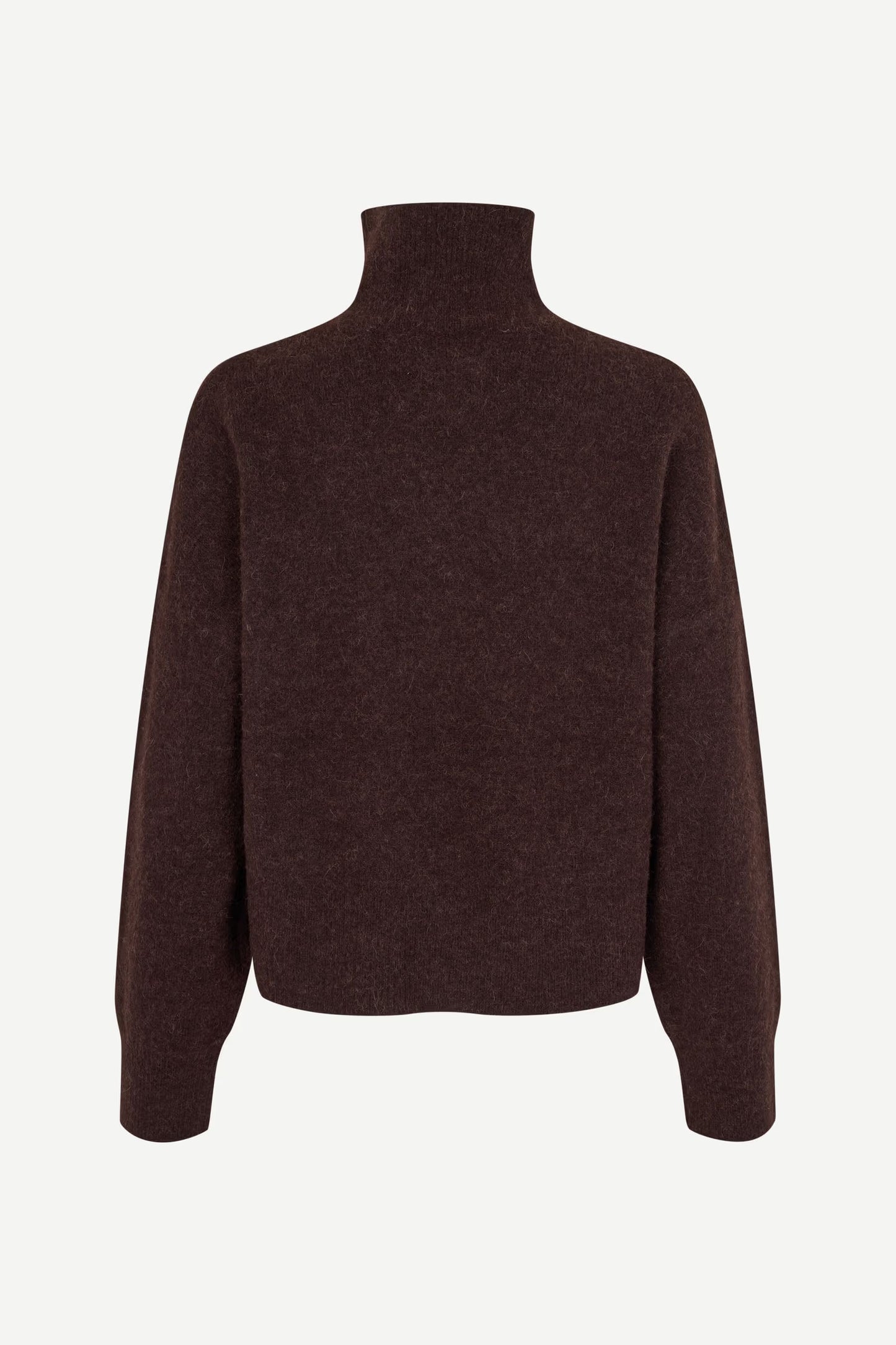 SAMSOE NOLA TURTLENECK BLACK COFFEE