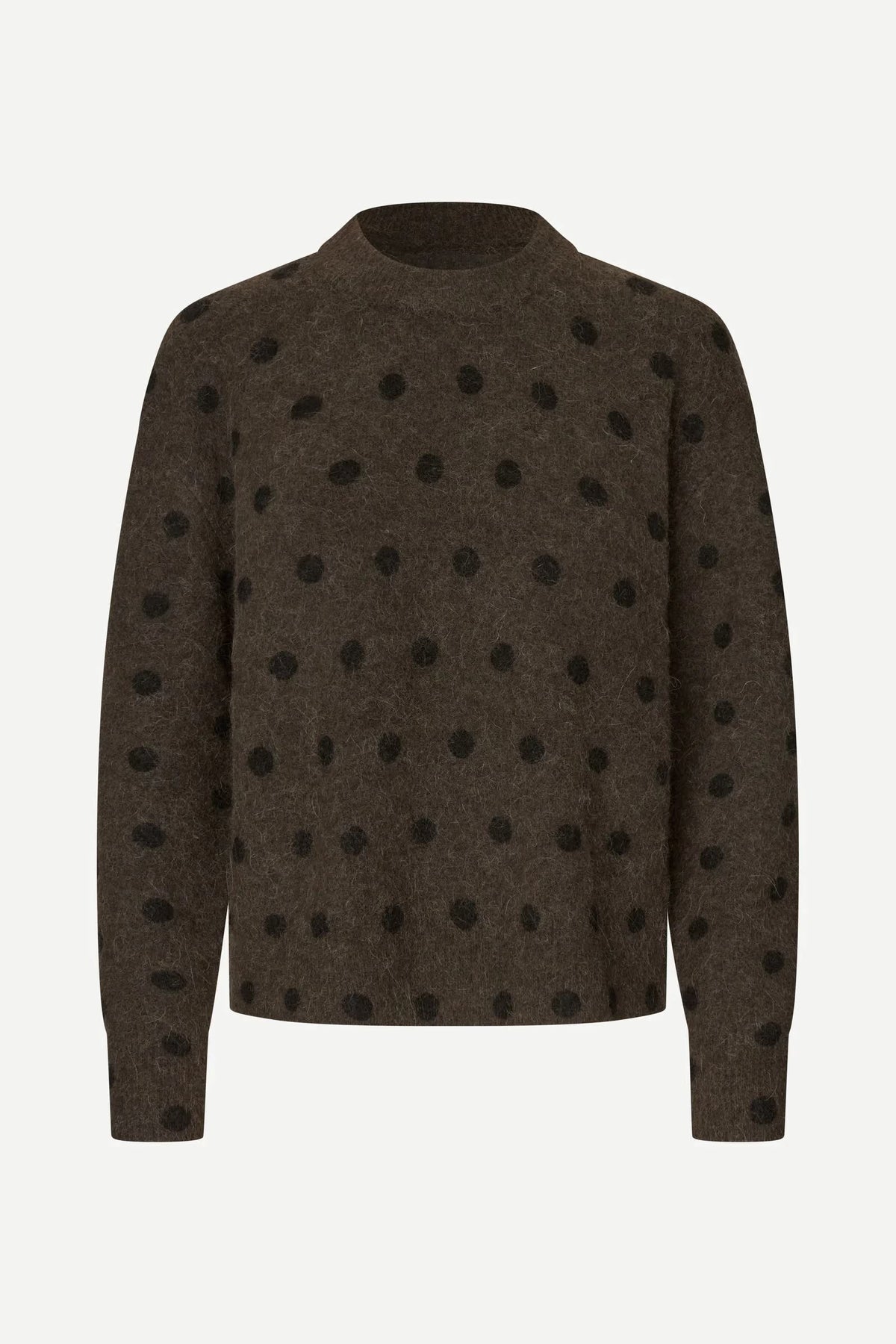 SAMSOE ANOUR SWEATER BRUIN