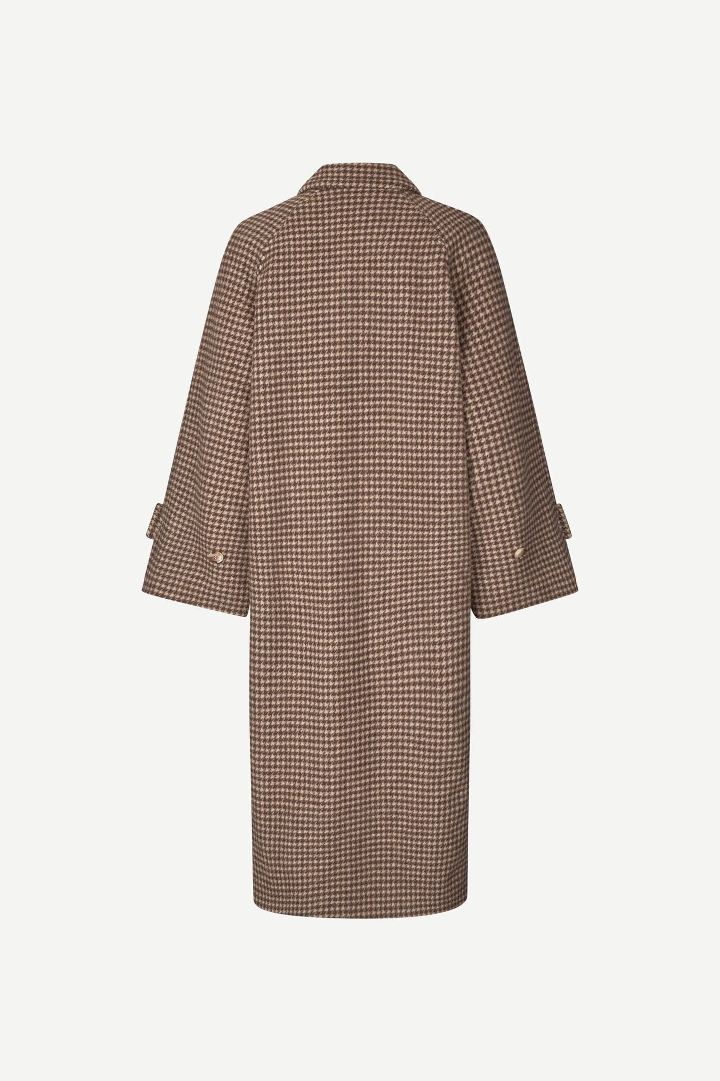 SAMSOE ALMA COAT CHECK