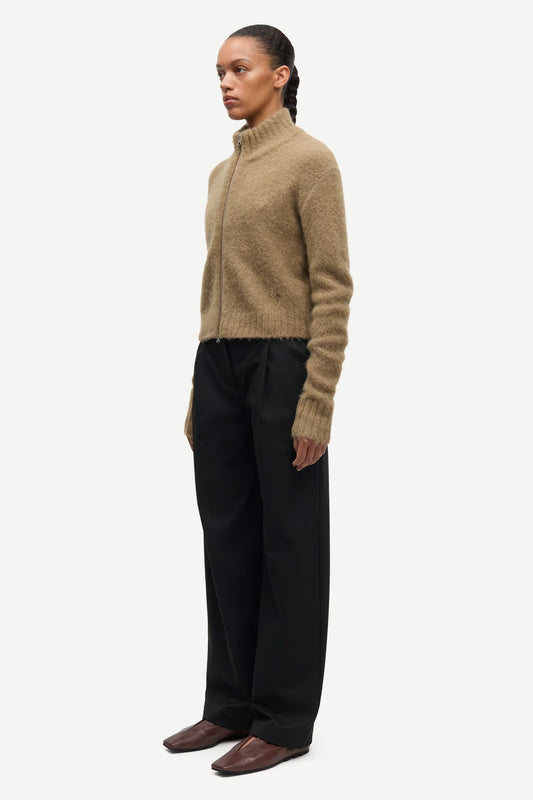 SAMSOE SAJEANNE CARDIGAN ZAND