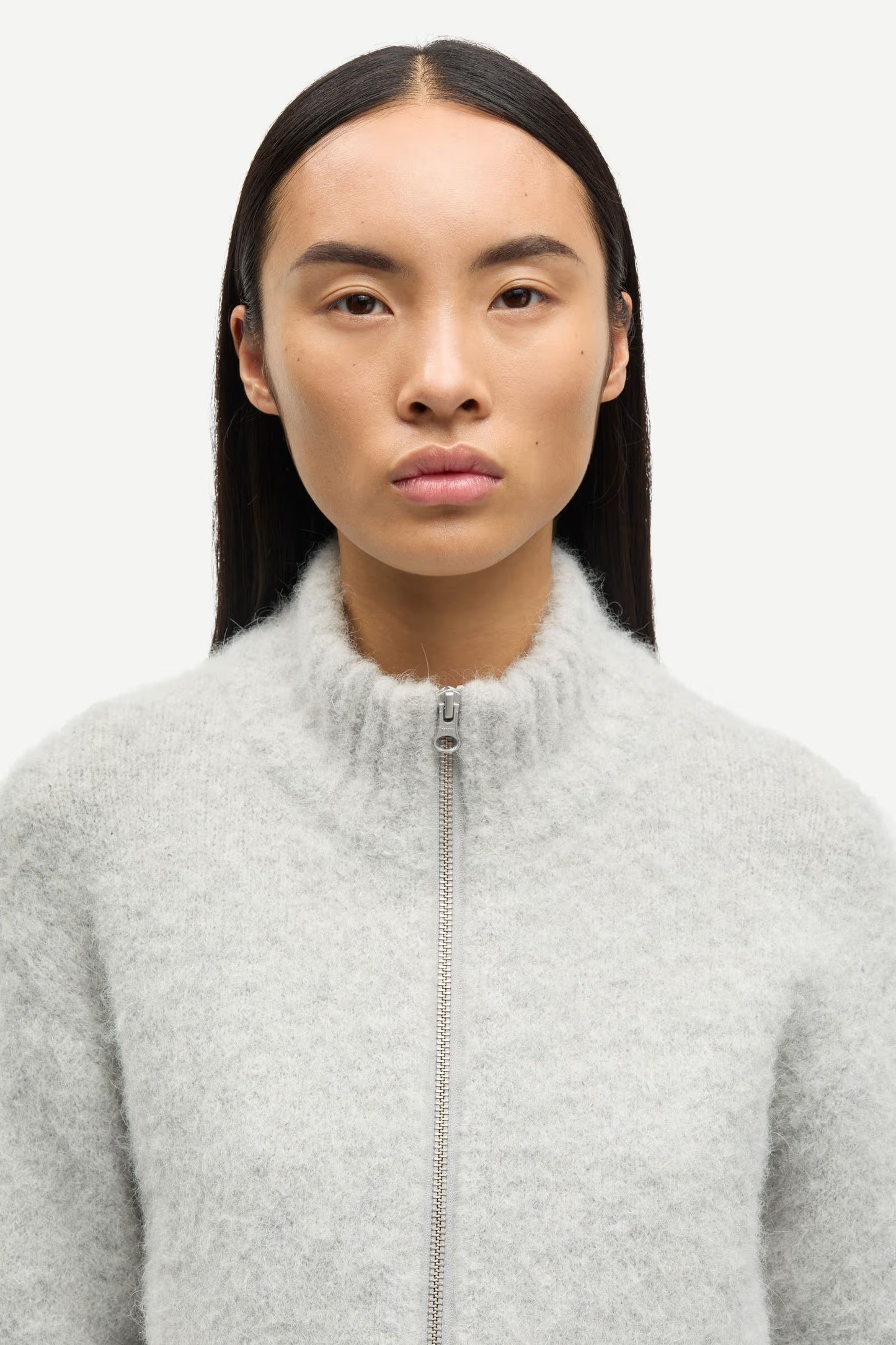 SAMSOE SAJEANNE CARDIGAN GREY