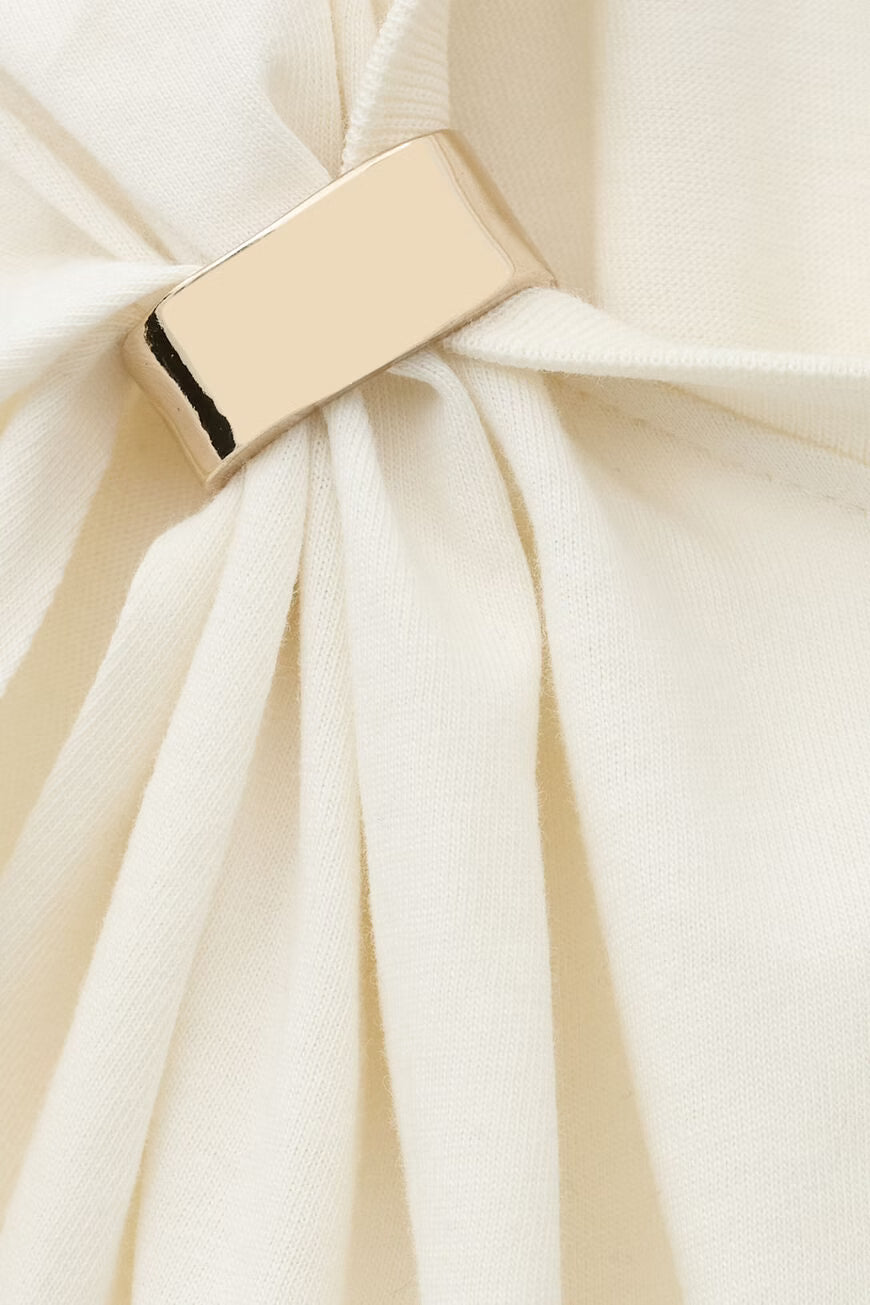 BA&SH ALLIA TOP CREAM - S. LABELS