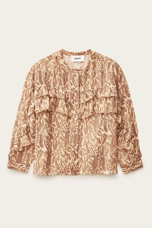 BA&SH TUNELLA BLOUSE BLOEMENPRINT