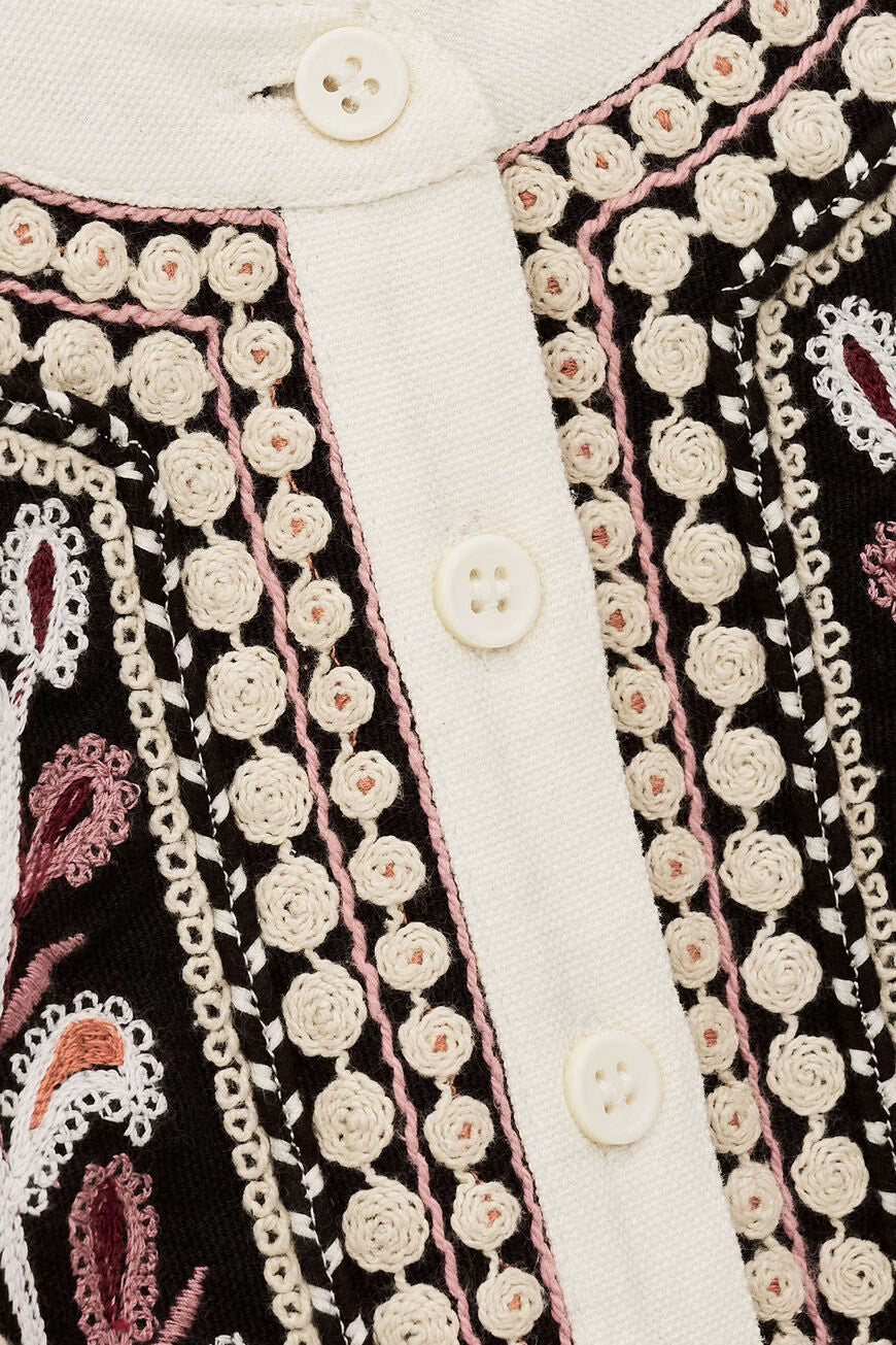 BA&SH ALEC BLOUSE CREAM