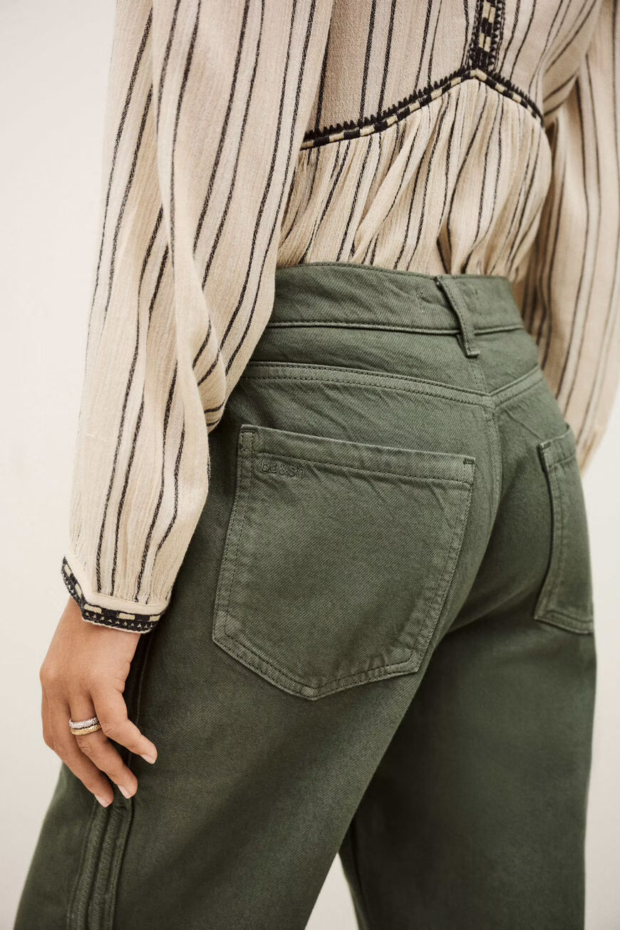 BA&SH CALI TROUSERS GROEN