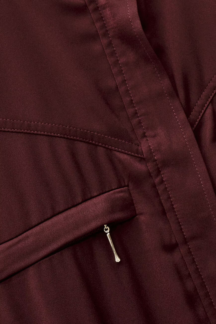 BA&SH FLOWING TROUSERS CHARLY BODEAUX