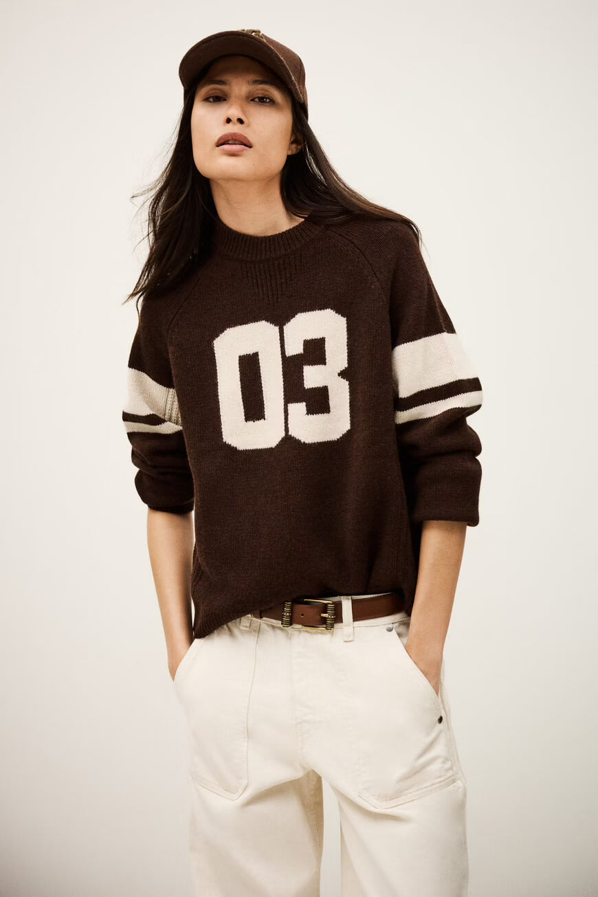 BA&SH COBE JUMPER BRUIN