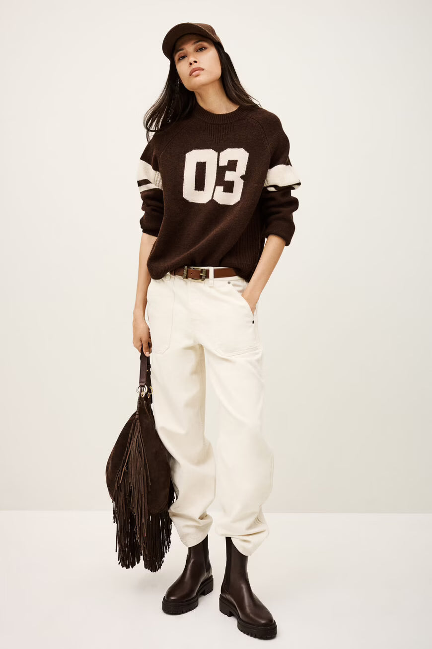 BA&SH COBE JUMPER BRUIN