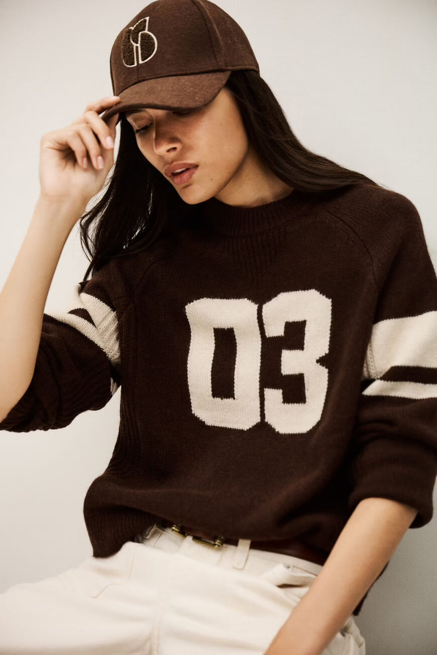BA&SH COBE JUMPER BRUIN