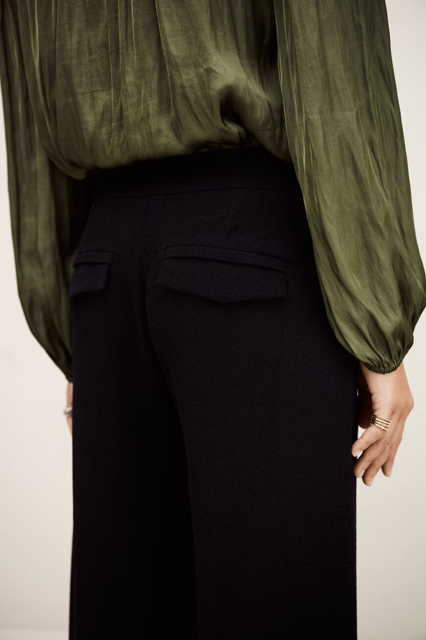 BA&SH FALCON PANTALON MARINE