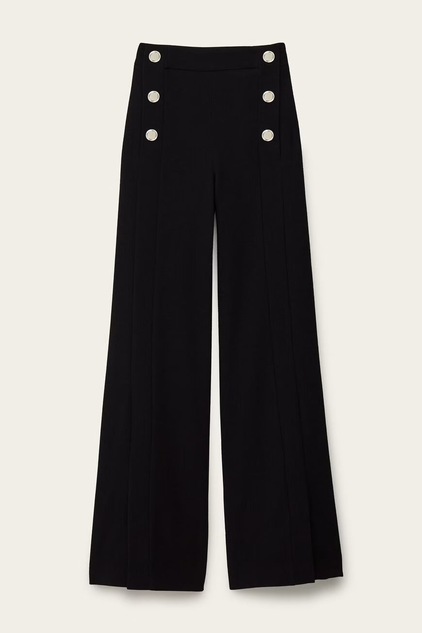BA&SH FALCON PANTALON MARINE