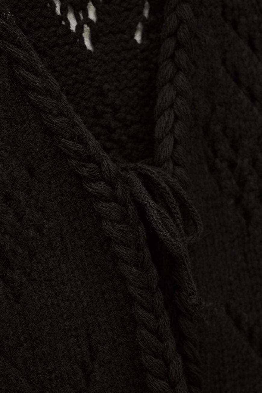 BA&SH GILES CARDIGAN BLACK