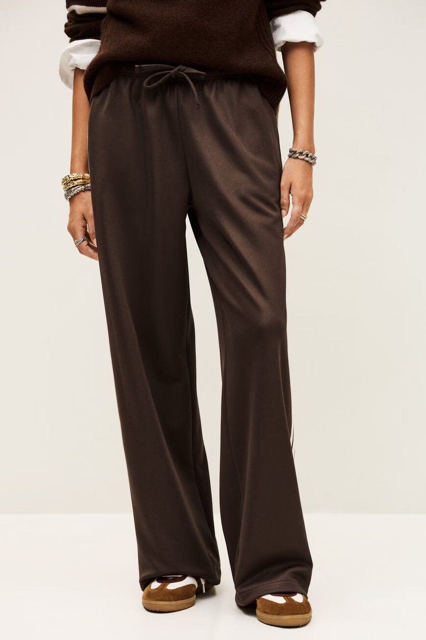 BA&SH JOSHUA JOGGING TROUSERS BROWN