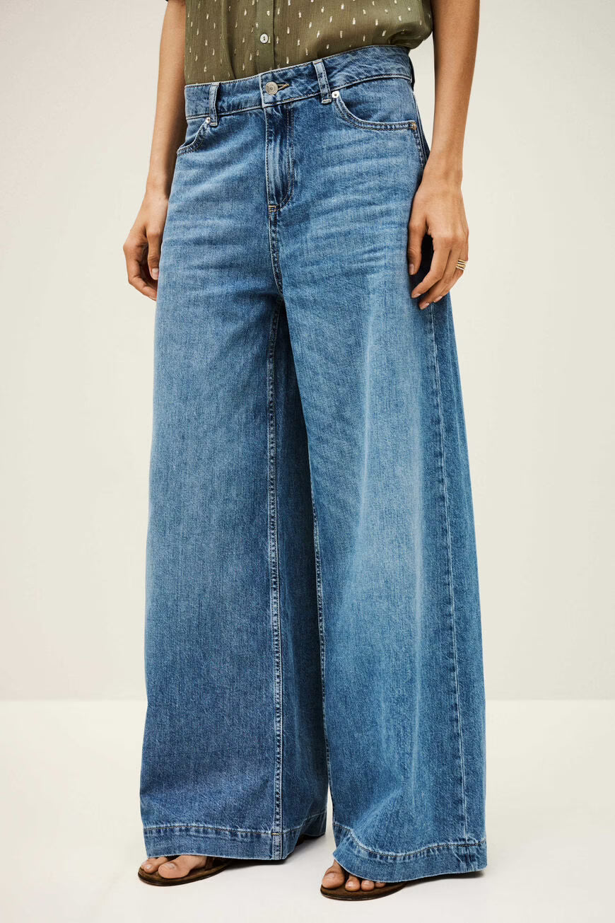 BA&SH MUSIC DENIM FLARED