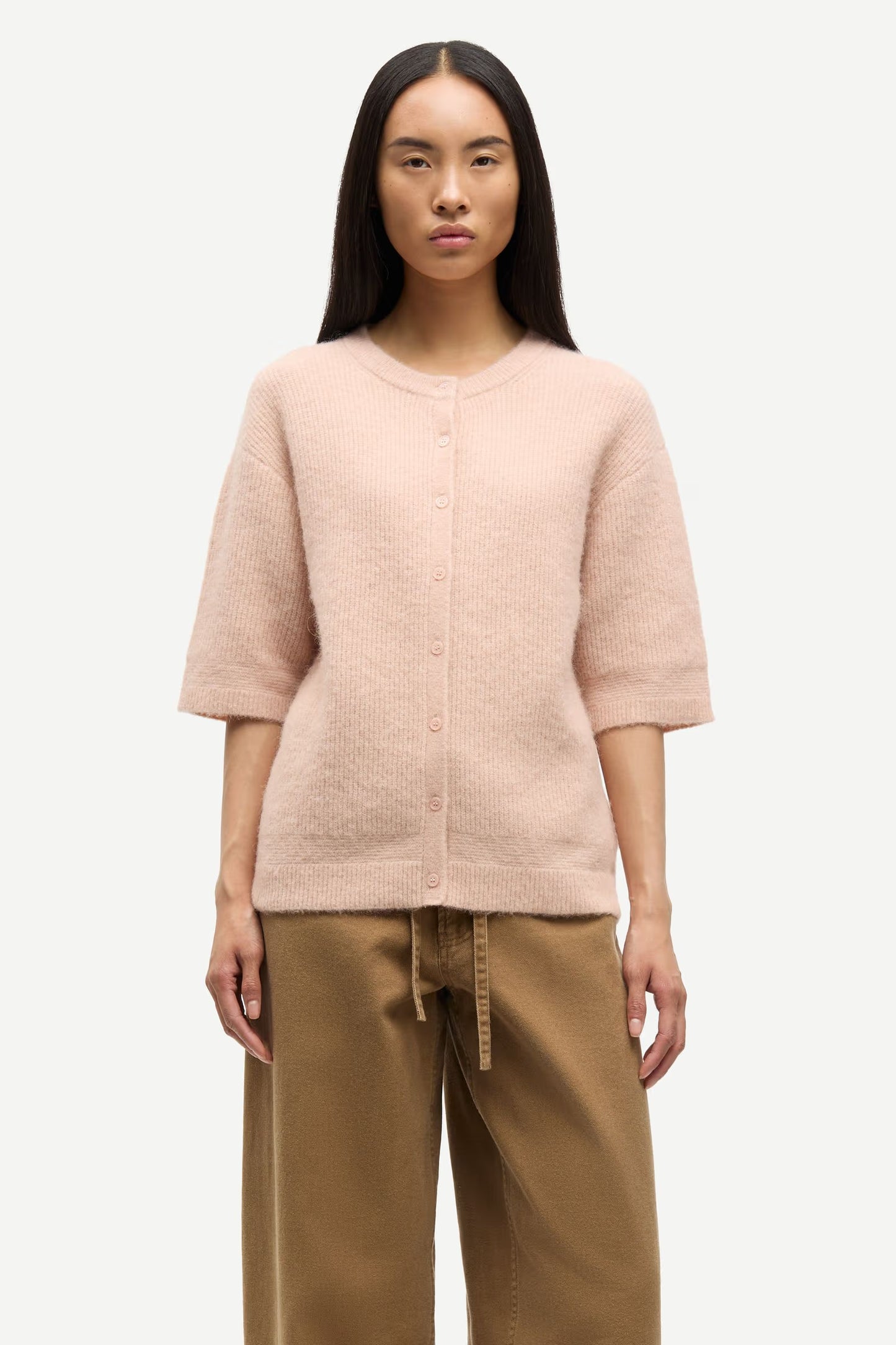 SAMSOE SAANOURA VEST ROSE