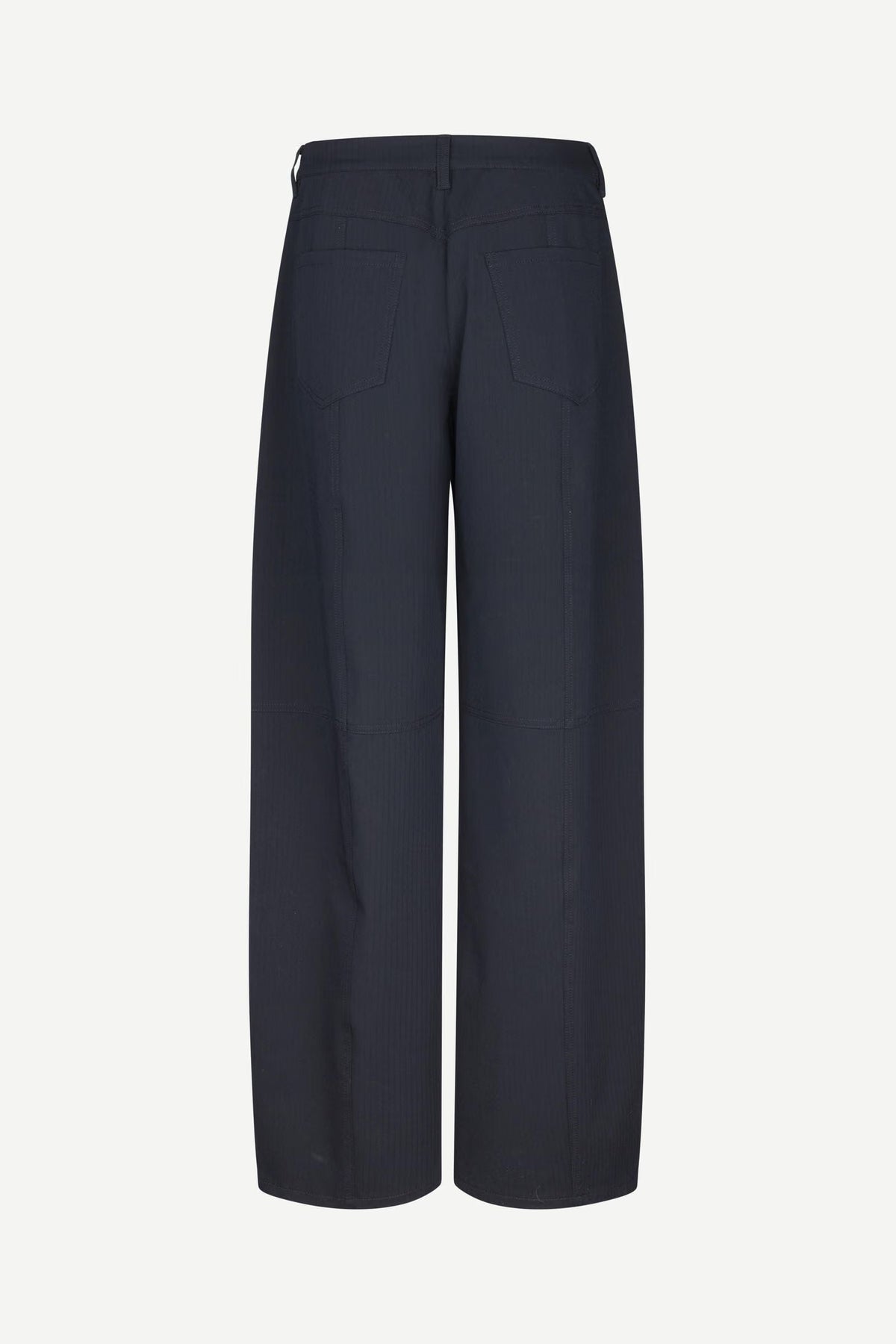 SAMSOE SABIANCA TROUSERS DONKERBLAUW - S. LABELS