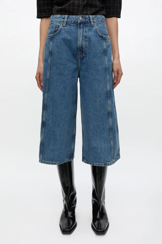SAMSOE CULOTTE SASHELBY DENIM