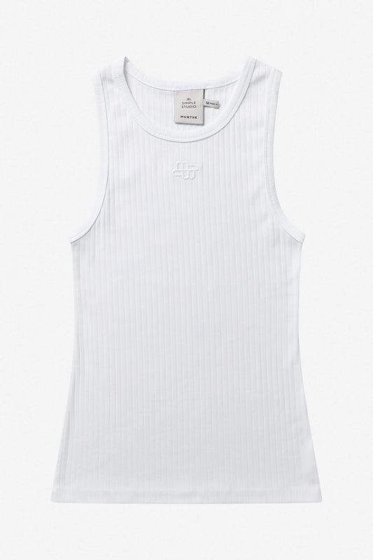 MUNTHE TEZZA TANK TOP WIT