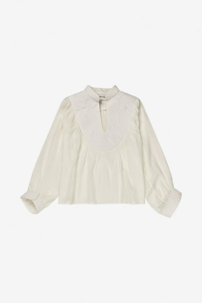 MUNTHE FRANTZ BLOUSE IVORY - S. LABELS