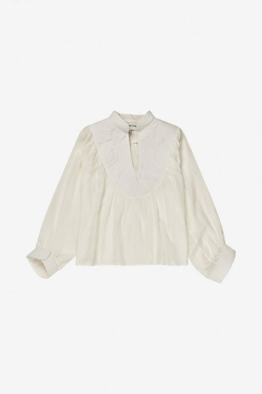 MUNTHE FRANTZ BLOUSE IVORY - S. LABELS