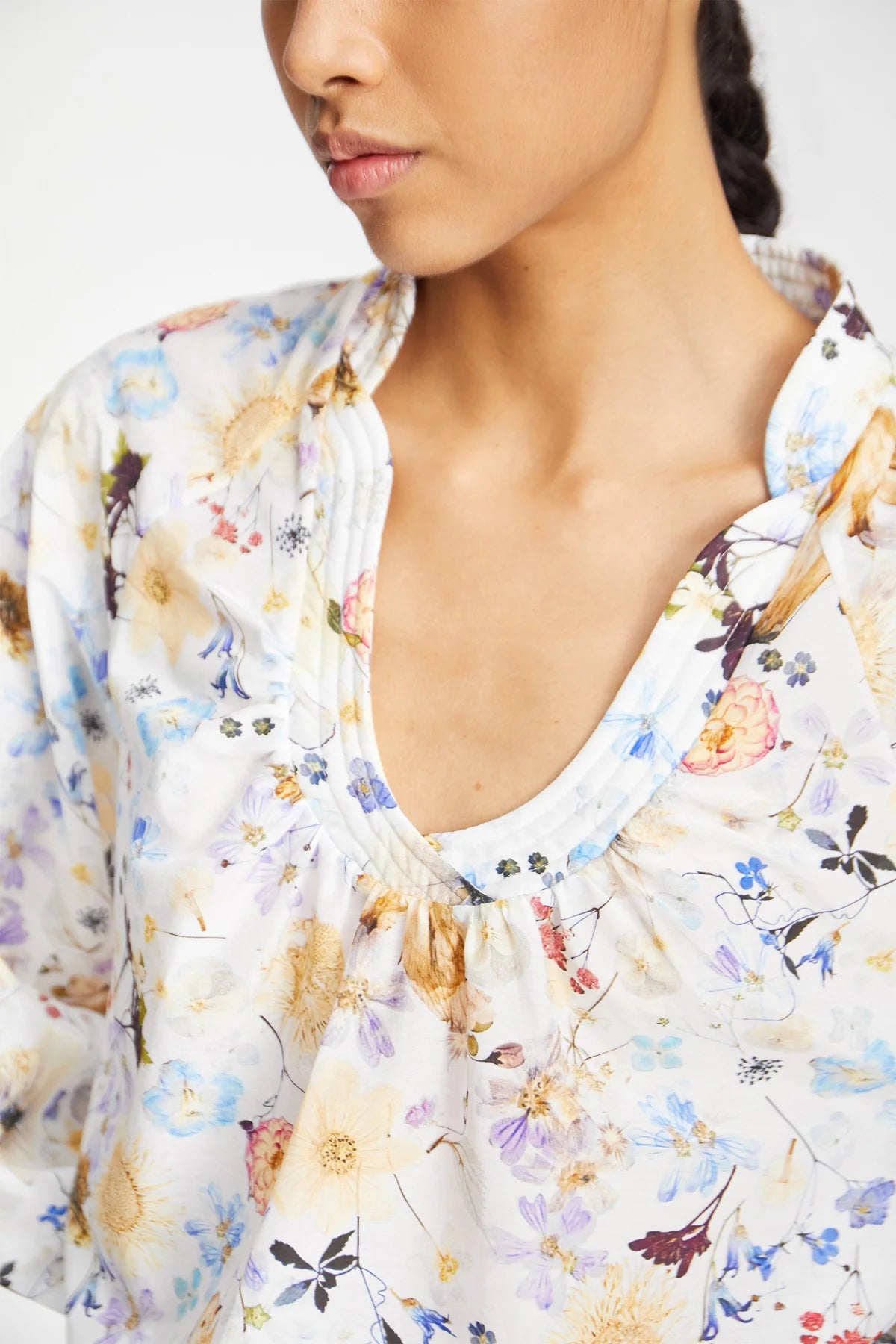 MUNTHE FERNE BLOUSE BLOEMEN