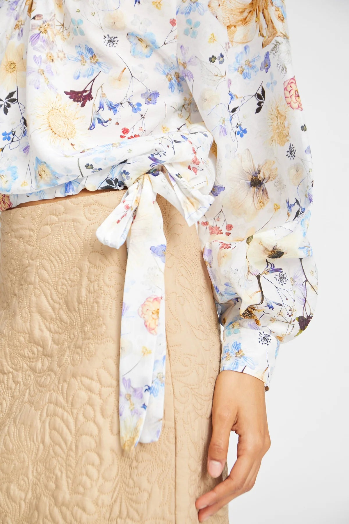 MUNTHE FERNE BLOUSE BLOEMEN