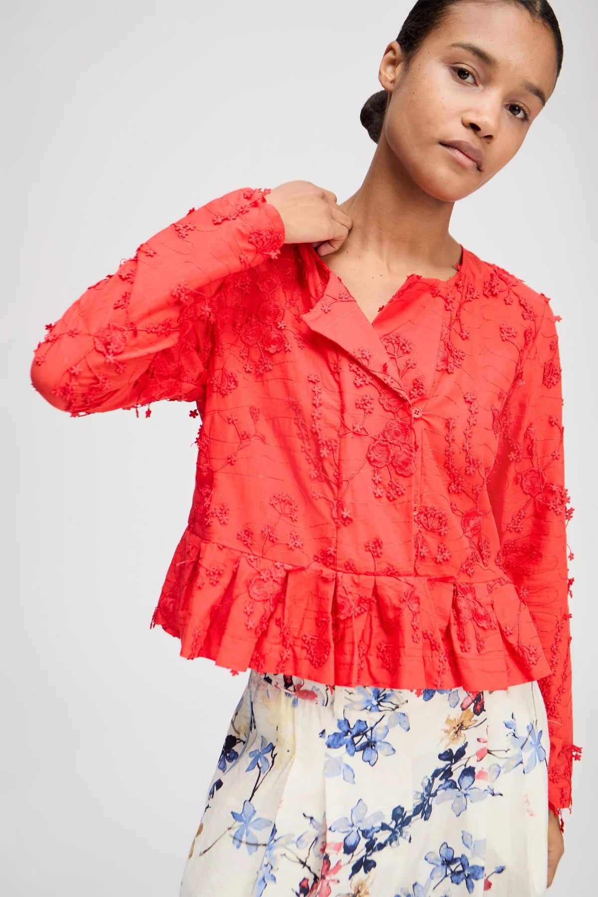 MUNTHE FRIDOLINE TOP RED - S. LABELS