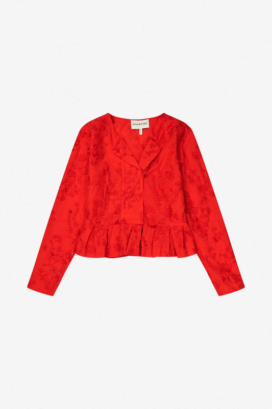 MUNTHE FRIDOLINE TOP RED - S. LABELS