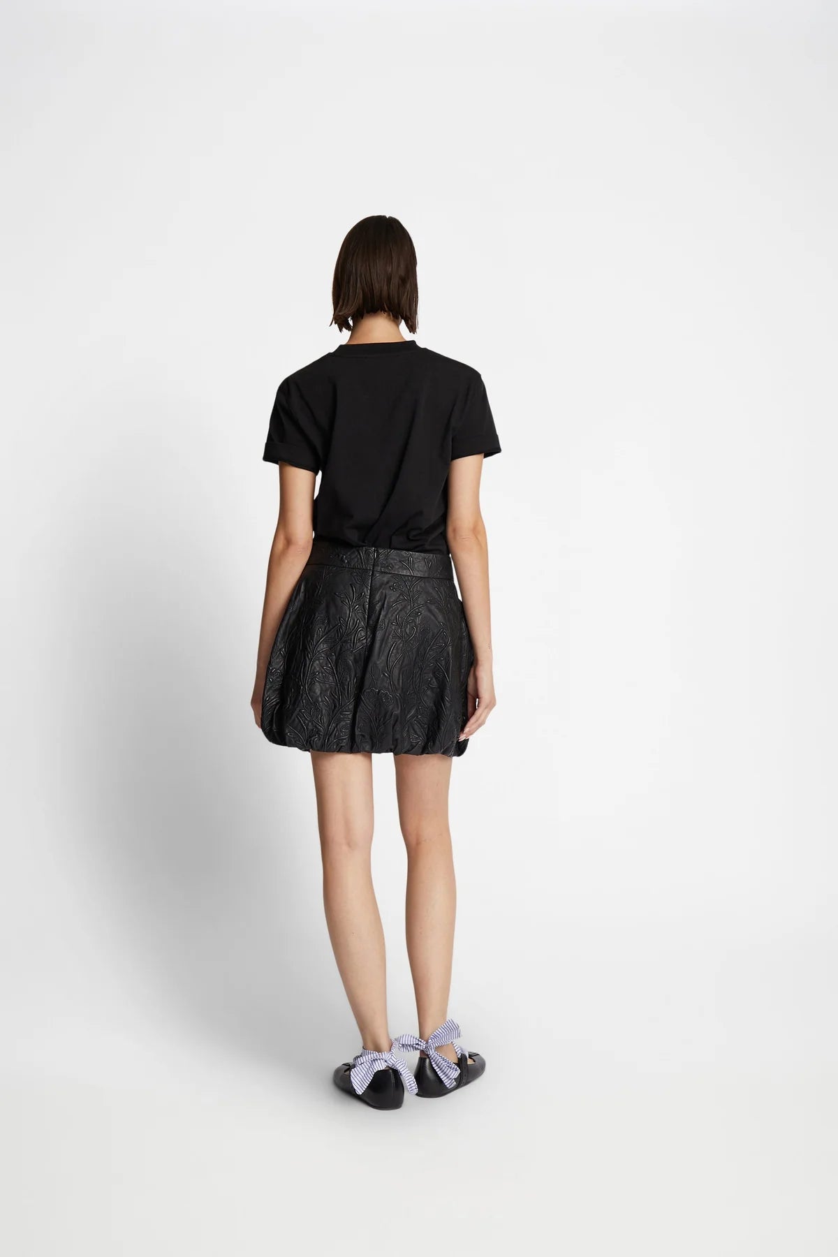 MUNTHE FENELLA TEE BLACK - S. LABELS