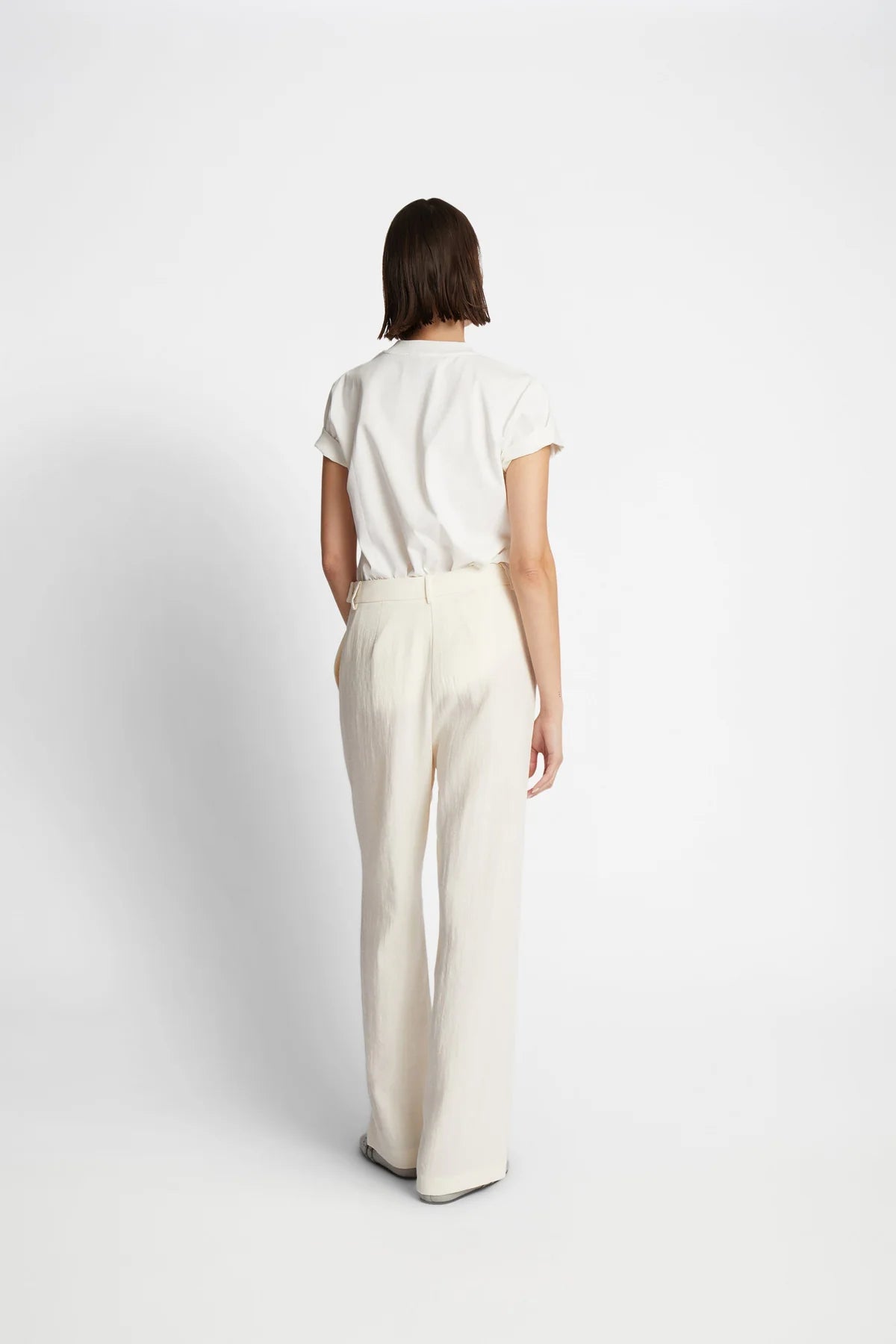 MUNTHE FENELLA TEE IVORY - S. LABELS