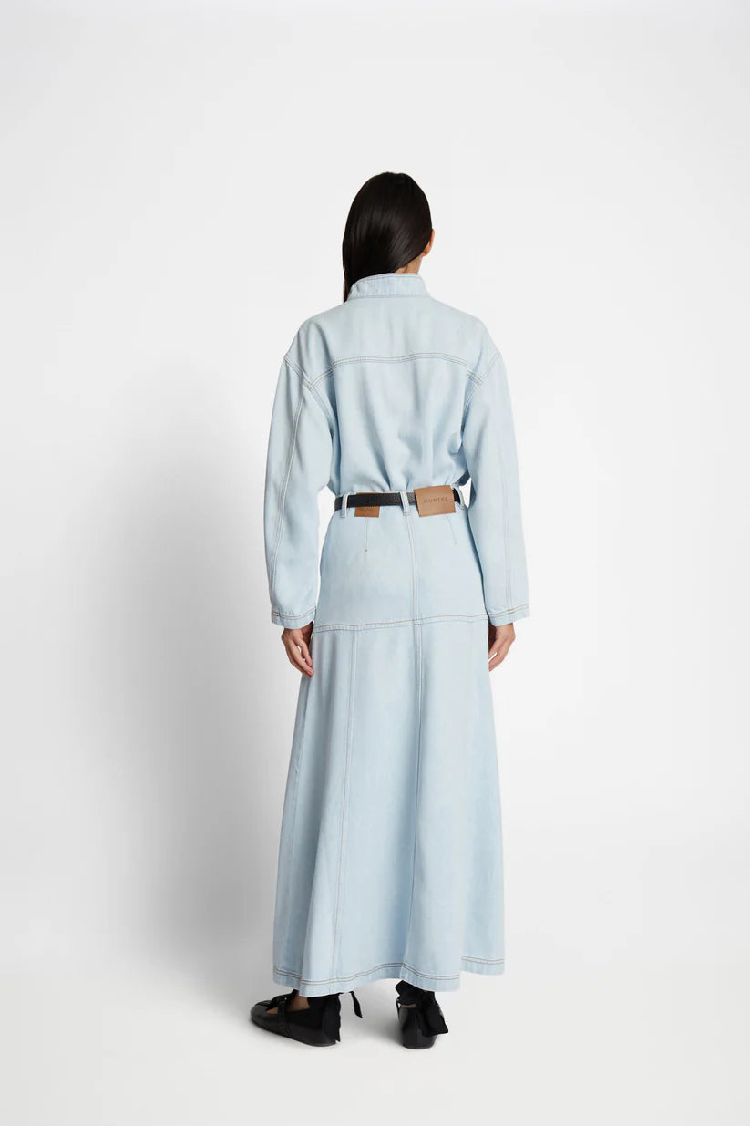 MUNTHE TUXYA SKIRT LIGHT BLUE DENIM