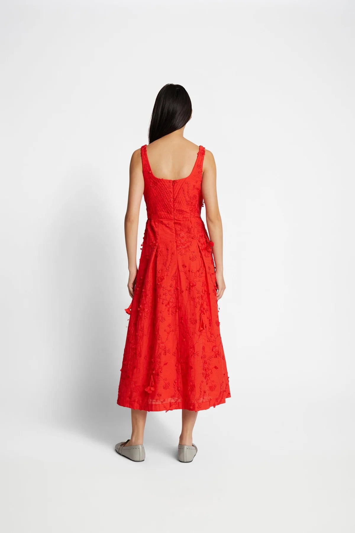 MUNTHE FRONIA JURK RED - S. LABELS