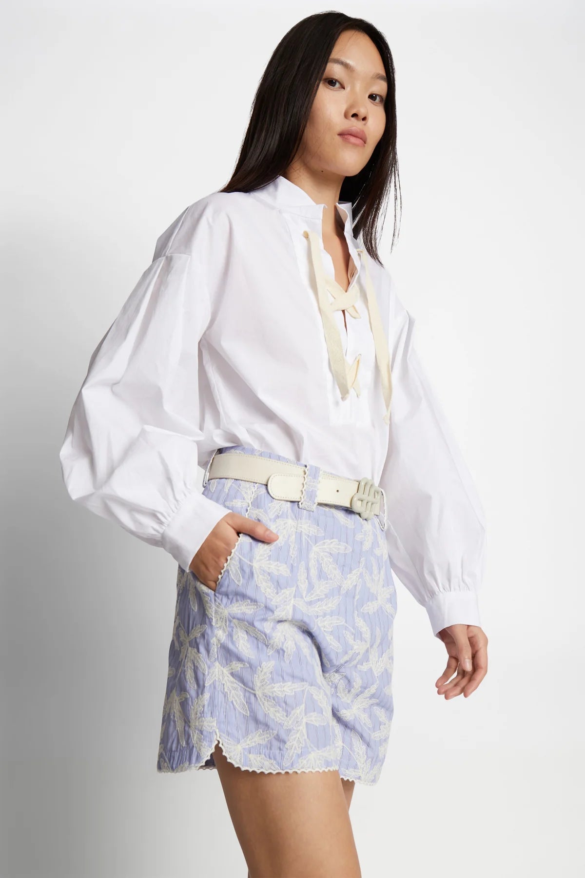MUNTHE FELISE BLOUSE WHITE - S. LABELS