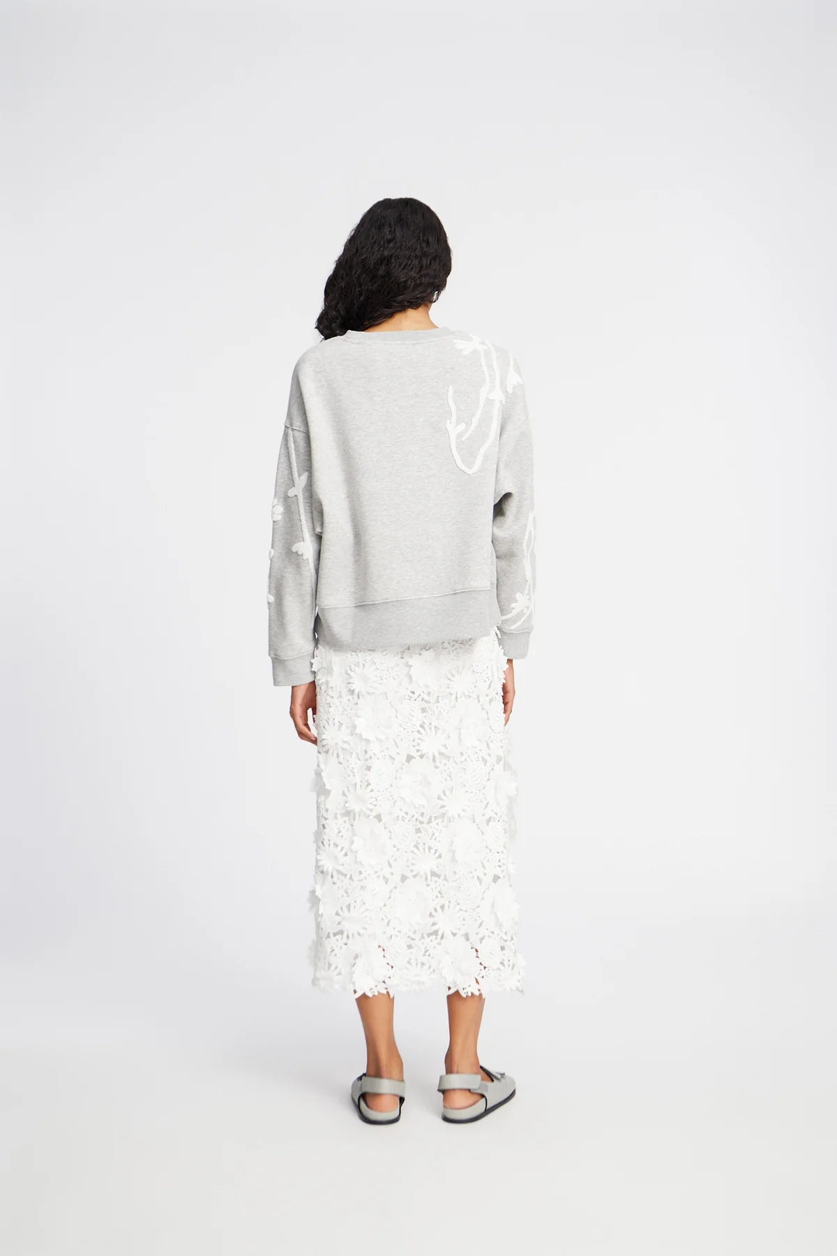 MUNTHE PAWI SWEATER GREY