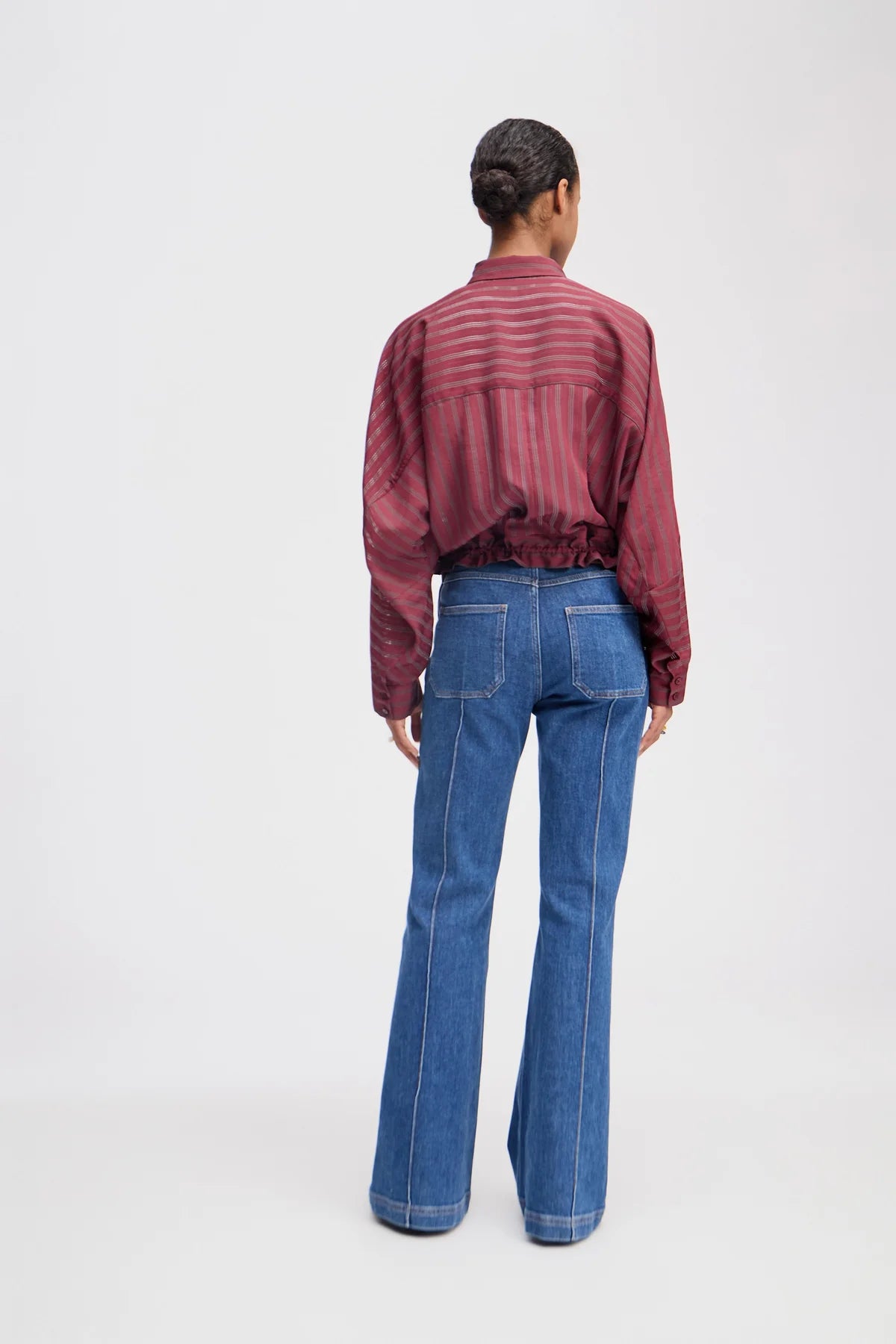 MUNTHE LOASTA BLOUSE BORDEAUX