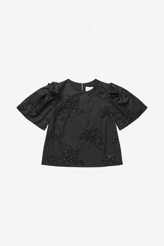 MUNTHE RYME TOP BLACK