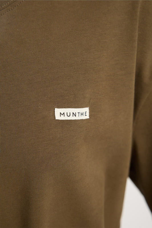 MUNTHE BELLAMY TEE BROWN - S. LABELS
