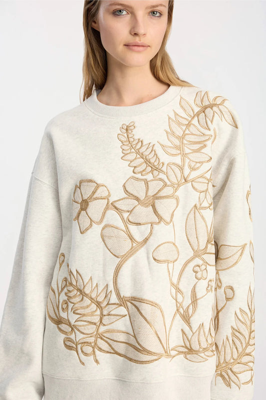 MUNTHE BRAEDEN SWEATER LIGHT GREY - S. LABELS