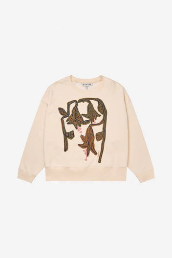 MUNTHE NAKOA SWEATSHIRT CREME - S. LABELS