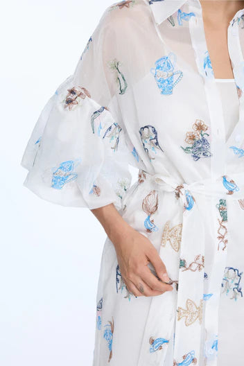 MUNTHE NALMETTO JURK IVORY - S. LABELS
