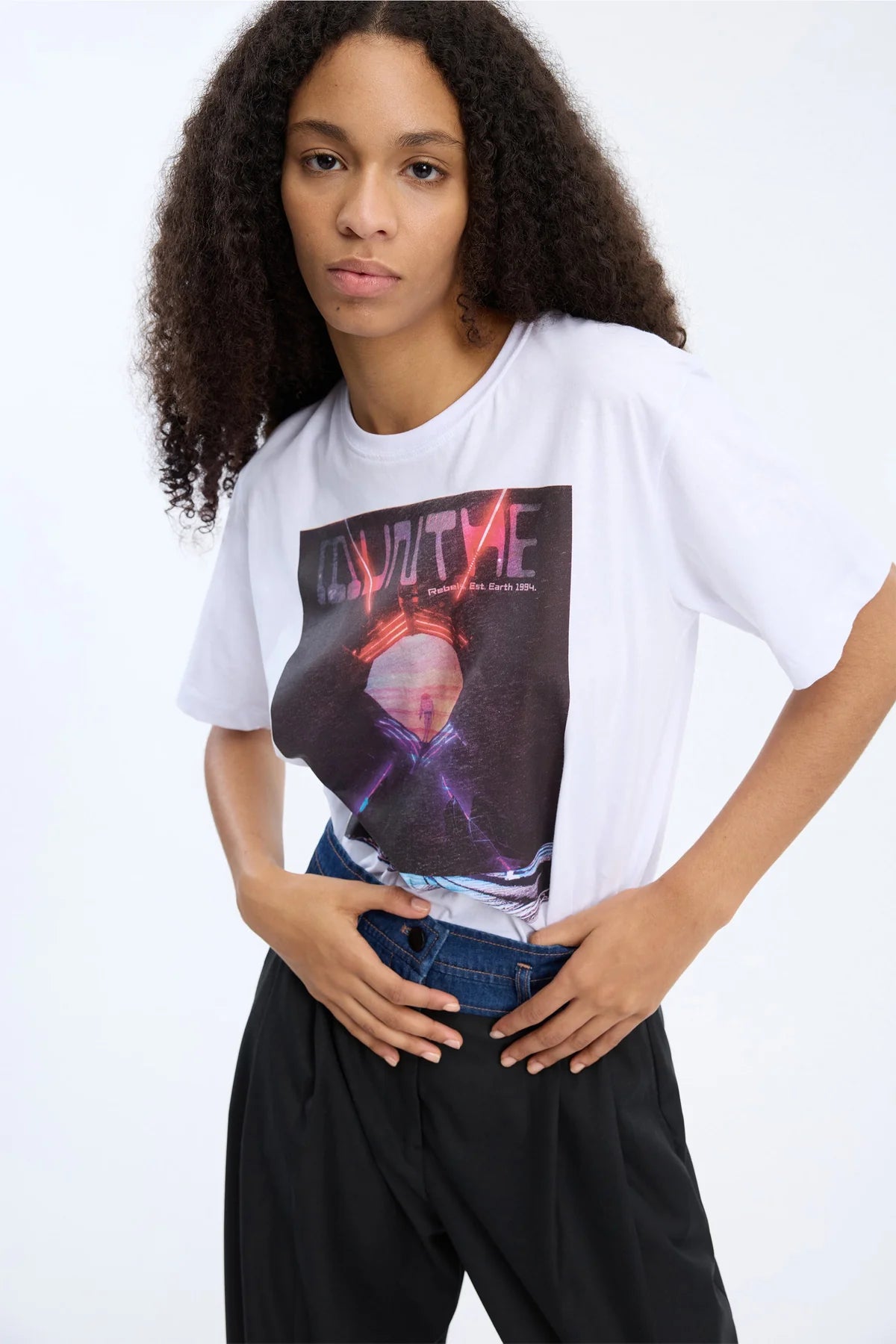 MUNTHE VICOSA PRINT TEE