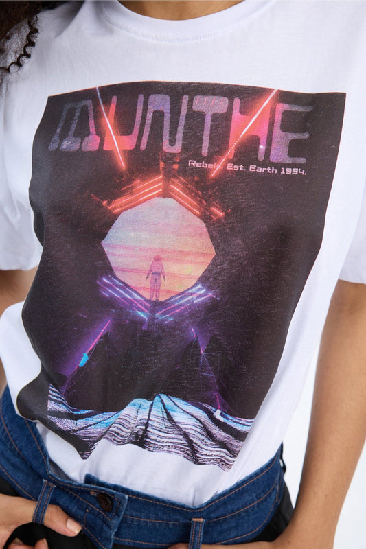 MUNTHE VICOSA PRINT TEE
