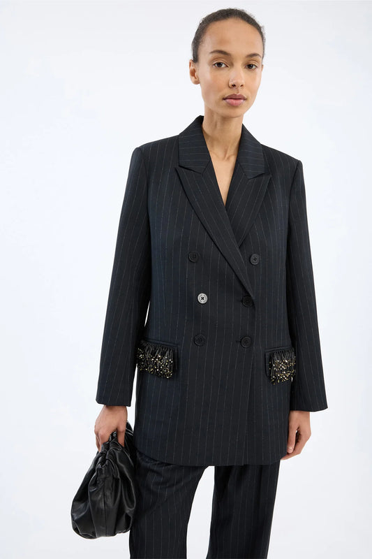 MUNTHE VIRIONICS BLAZER NAVY