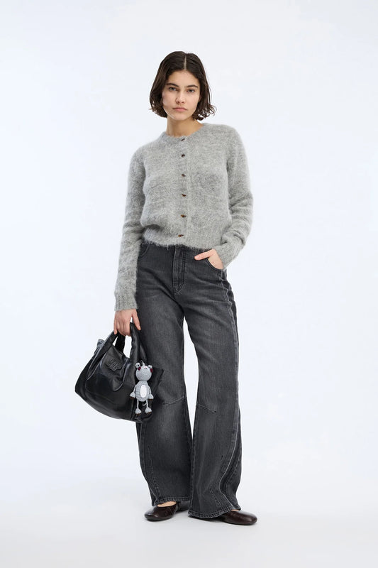MUNTHE VOVILLA KNIT VEST GRIJS