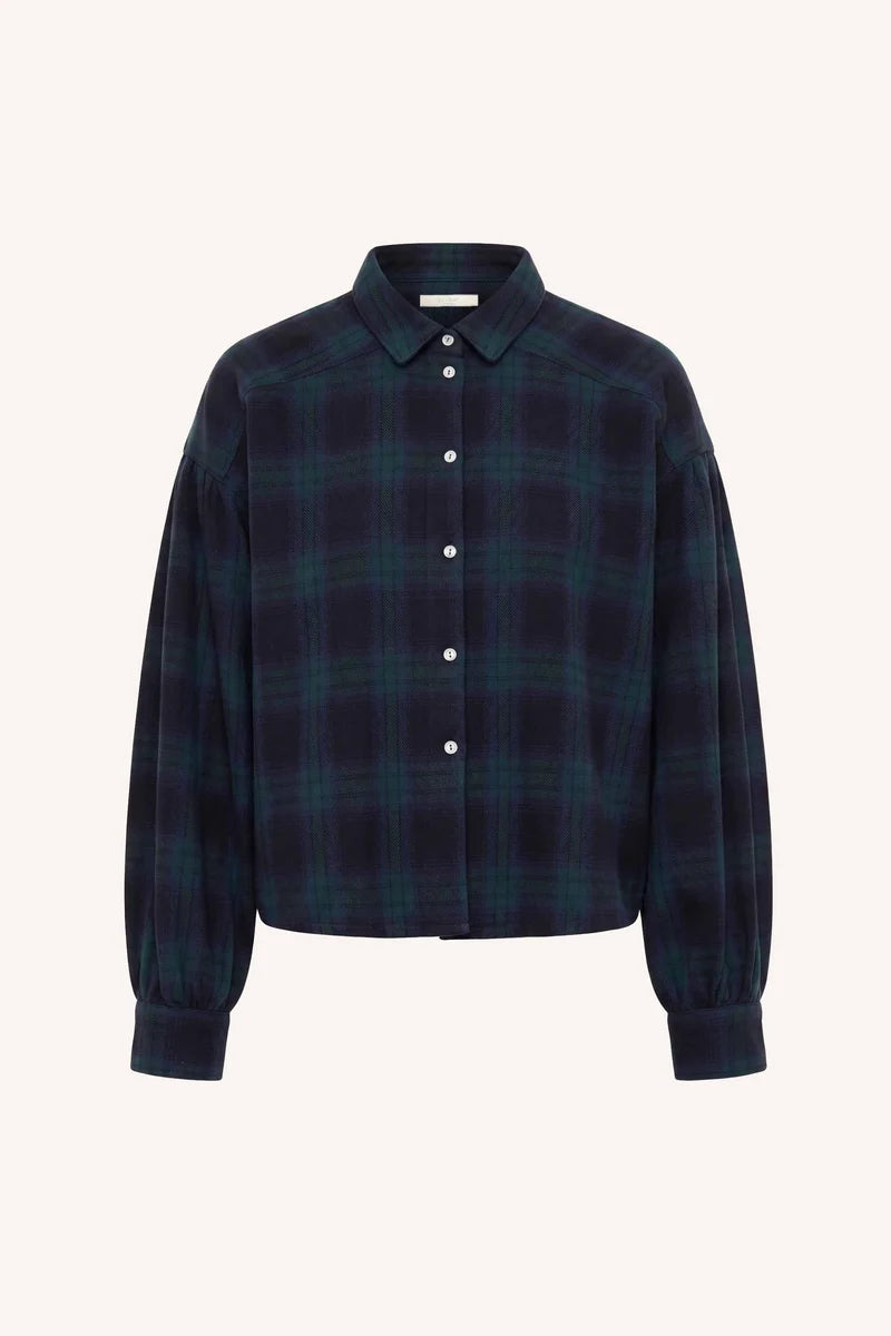 BY BAR SARAH CHECK BLOUSE