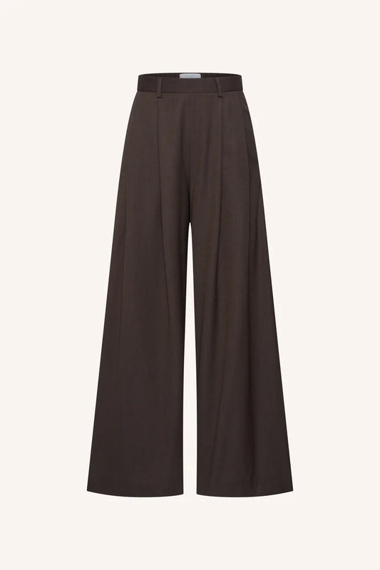BY BAR SEF PANTS DARK BROWN