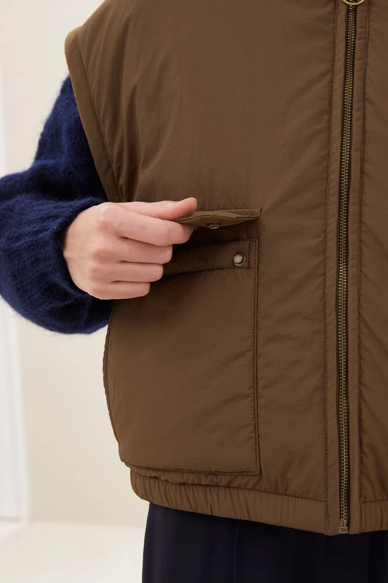 BY BAR GIO REVERSIBLE JACKET HAZEL