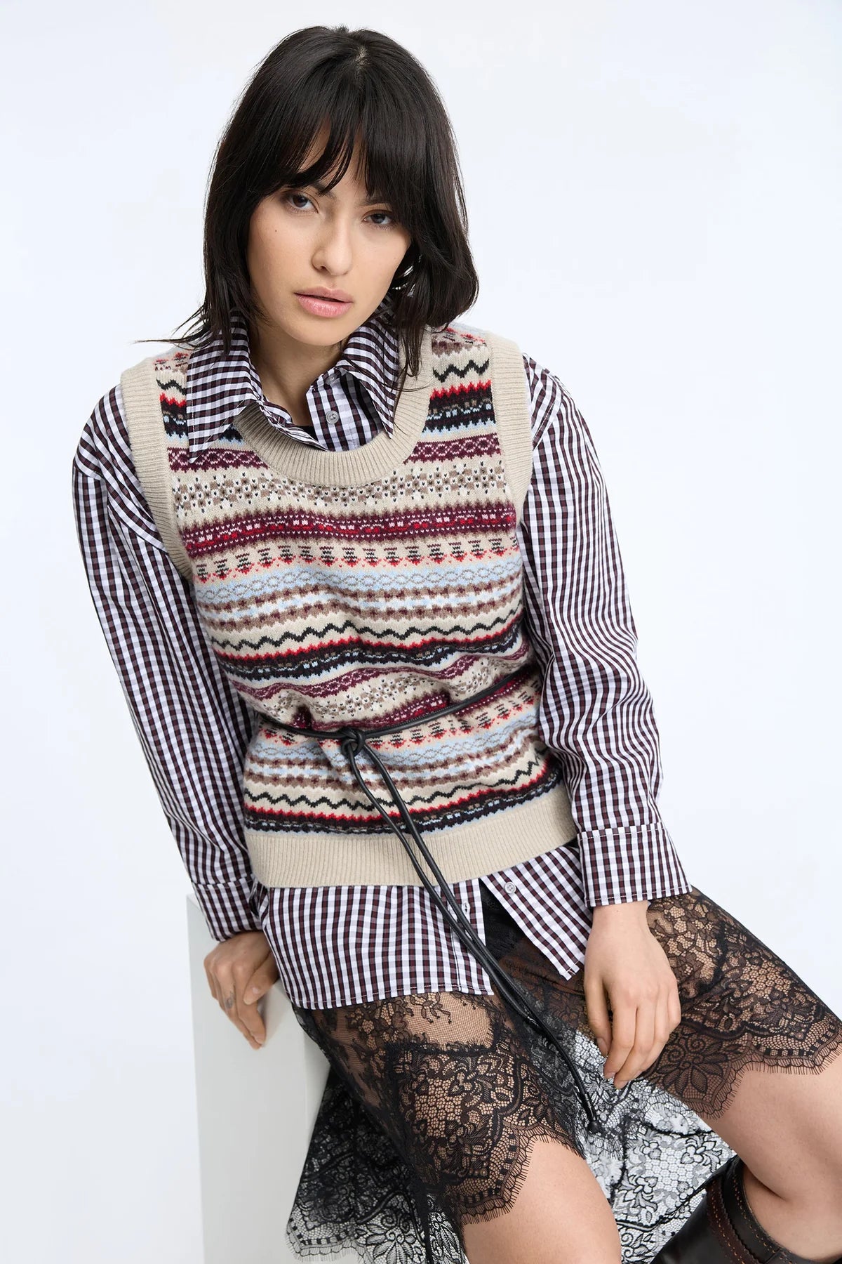 MUNTHE BLOUSE CAROL PLUM